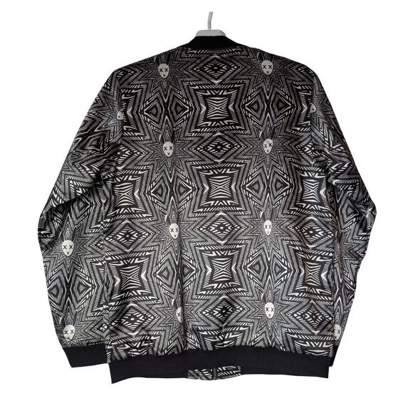 Mister Triple X Designer Swim Track Jacket Black White Men’s Size Large L USED - Picture 4 of 9